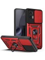 Удароустойчив предпазен гръб за Motorola Edge 30 Neo - червен