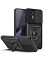 Удароустойчив предпазен гръб за Motorola Edge 30 Neo - черен