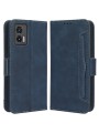 Калъф от еко кожа тип портмоне за Motorola Edge 30 Neo - син