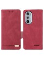 Предпазен калъф от еко кожа за Motorola Edge 30 Pro - розов