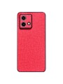 Платнен гръб устойчив на надраскване за Motorola Edge 40 Neo - червен