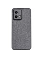 Платнен гръб устойчив на надраскване за Motorola Edge 40 Neo - сив