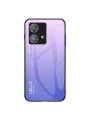 Предпазен гръб от закалено стъкло за Motorola Edge 40 Neo - розов и лилав