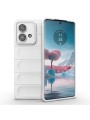 Противоплъзгащ предпазен гръб за Motorola Edge 40 Neo - бял