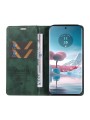 Калъф от еко кожа тип портмоне за Motorola Edge 40 Neo - зелен