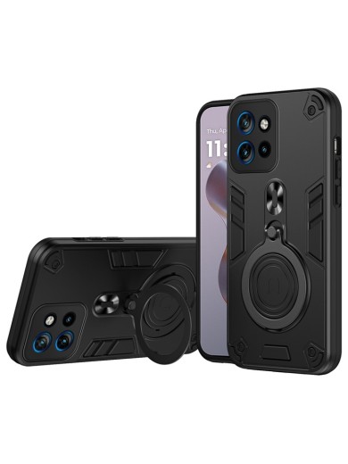 Удароустойчив предпазен гръб за Motorola Edge 50 Neo - черен Удароустойчив предпазен гръб за Motorola Edge 50 Neo - черен