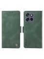 Калъф от еко кожа тип портмоне за Motorola Edge 50 Neo - зелен