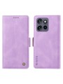 Калъф от еко кожа тип портмоне за Motorola Edge 50 Neo - лилав