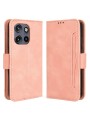 Калъф от еко кожа тип портмоне за Motorola Edge 50 Neo - розов
