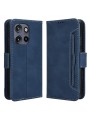 Калъф от еко кожа тип портмоне за Motorola Edge 50 Neo - син