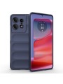 Противоплъзгащ предпазен гръб за Motorola Edge 50 Pro - син