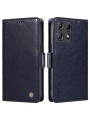 Калъф от еко кожа тип портмоне за Motorola Edge 50 Pro - син