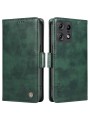 Калъф от еко кожа тип портмоне за Motorola Edge 50 Pro - зелен