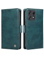 Калъф от еко кожа тип портмоне за Motorola Edge 50 Pro - син