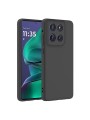 Устойчив на надраскване предпазен гръб за телефон за Motorola Edge 60 Stylus - черен