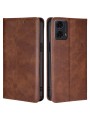Калъф от еко кожа тип портмоне за Motorola Moto G04s - кафяв