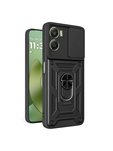 Удароустойчив предпазен гръб за Motorola Moto G06 - черен Удароустойчив предпазен гръб за Motorola Moto G06 - черен