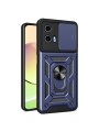 Удароустойчив предпазен гръб за Motorola Moto G24 - син