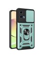Удароустойчив предпазен гръб за Motorola Moto G24 - зелен