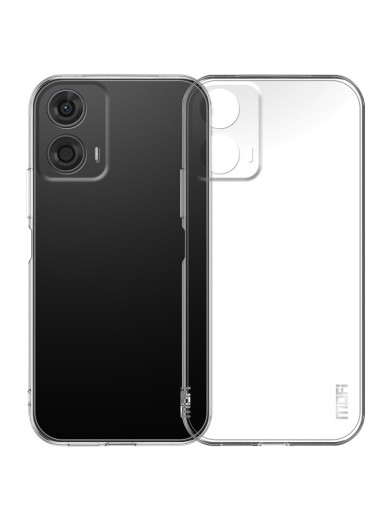 Предпазен устойчив на надраскване гръб за Motorola Moto G24 - прозрачен
