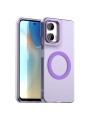 Предпазен гръб съвместим с MagSafe за Motorola Moto G35 - лилав