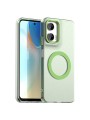 Предпазен гръб съвместим с MagSafe за Motorola Moto G35 - зелен