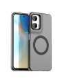 Предпазен гръб съвместим с MagSafe за Motorola Moto G35 - черен