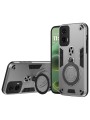 Удароустойчив предпазен гръб за Motorola Moto G35 - сребрист
