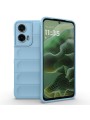 Противоплъзгащ предпазен гръб за Motorola Moto G35 - син