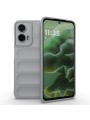 Противоплъзгащ предпазен гръб за Motorola Moto G35 - сив