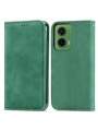 Калъф от еко кожа тип портмоне за Motorola Moto G35 - зелен