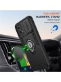 Удароустойчив предпазен гръб за Motorola Moto G45 - черен