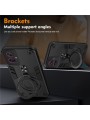 Удароустойчив предпазен гръб за Motorola Moto G55 - черен