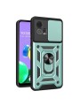 Удароустойчив предпазен гръб за Motorola Moto G72 - зелен
