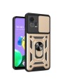 Удароустойчив предпазен гръб за Motorola Moto G72 - златист