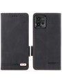 Предпазен калъф от еко кожа за Motorola Moto G72 - черен