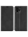 Калъф от еко кожа тип портмоне за Motorola Moto G72 - черен