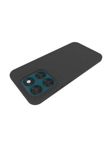 Матиран предпазен гръб за Motorola Moto G77 - черен