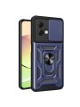 Удароустойчив предпазен гръб за Motorola Moto G84 - син