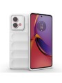 Противоплъзгащ предпазен гръб за Motorola Moto G84 - бял