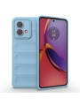 Противоплъзгащ предпазен гръб за Motorola Moto G84 - син