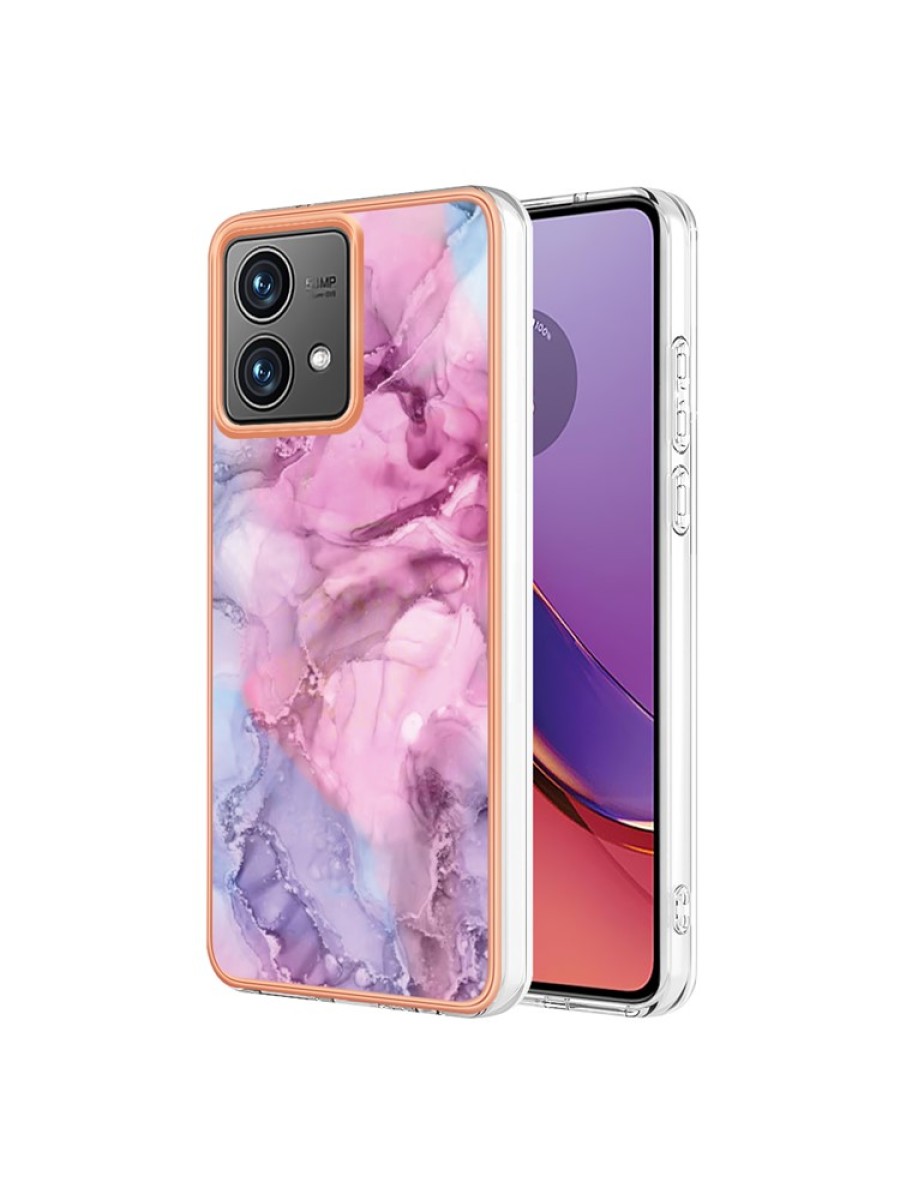 Предпазен удароустойчив гръб за Motorola Moto G84 - розов