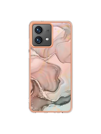 Предпазен удароустойчив гръб за Motorola Moto G84 - розов