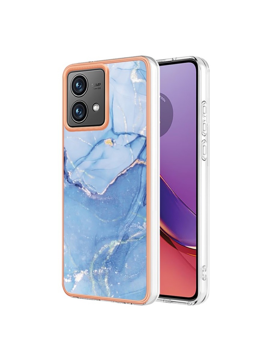 Предпазен удароустойчив гръб за Motorola Moto G84 - син