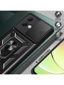 Удароустойчив предпазен гръб за Motorola Moto G84 - черен