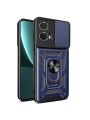 Удароустойчив предпазен гръб за Motorola Moto G85 - син