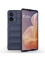 Противоплъзгащ предпазен гръб за Motorola Moto G85 - син