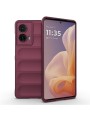 Противоплъзгащ предпазен гръб за Motorola Moto G85 - червен