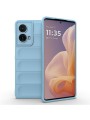 Противоплъзгащ предпазен гръб за Motorola Moto G85 - син