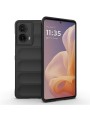 Противоплъзгащ предпазен гръб за Motorola Moto G85 - черен